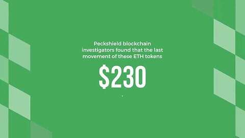 Ethereum: Addresses that have been dormant for years unexpectedly transfer 22,982 ETH