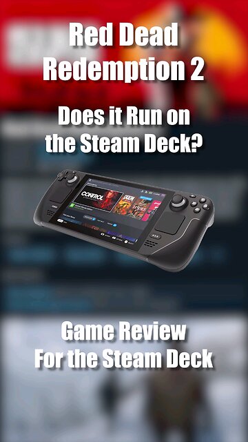 Red Dead Redemption 2 on the Steam Deck