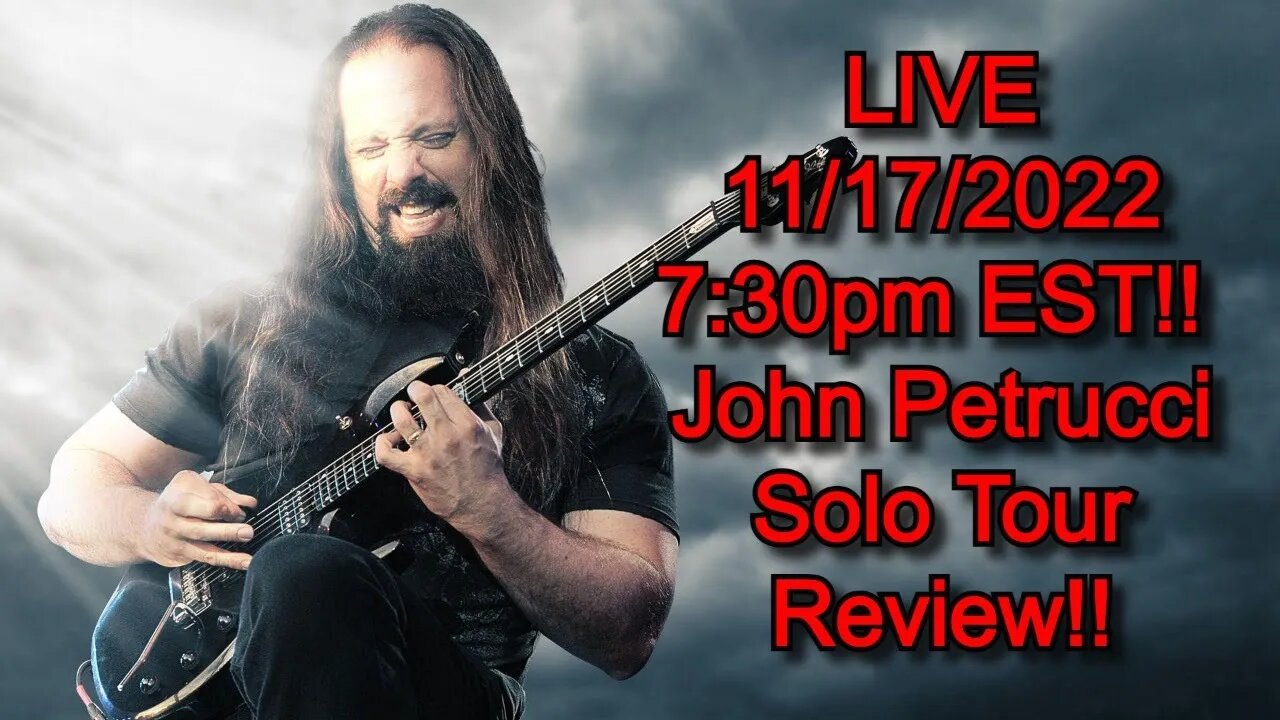 Talking Into Infinity – Episode 48 – John Petrucci Solo Tour Review & Favorite Instrumental Albums!