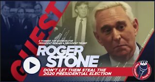 Roger Stone | Former Advisor for President Reagan & Trump | Don’t Let Them Steal the Election