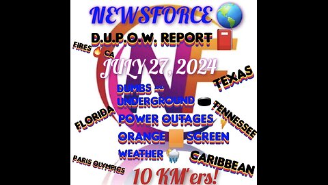 27.07.24 NEWSFORCE 🌎 D.U.P.O.W. REPORT - 📕 THE INVISBLE WAR