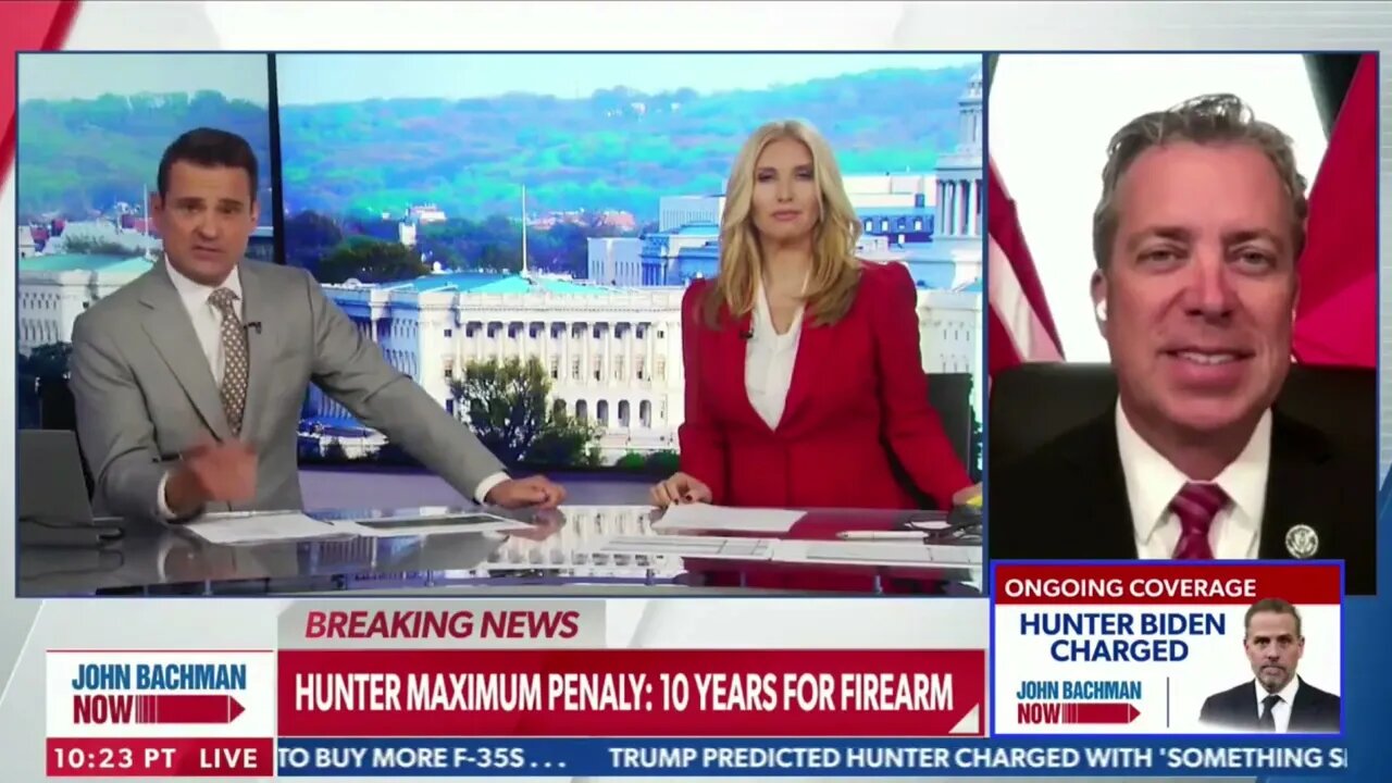 Rep. Ogles Joins Newsmax to Discuss Hunter Biden Corruption