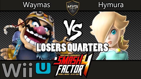 Waymas vs Hymura - Smash Factor 4 - Losers Quarters - Smash Wii U