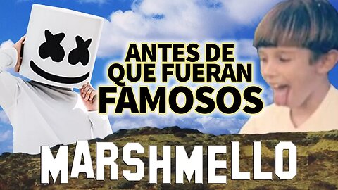 MARSHMELLO - Antes De Que Fueran Famosos - ¿QUIEN ESTA DETRAS DE LA MASCARA? | IDENTIDAD | FORTNITE