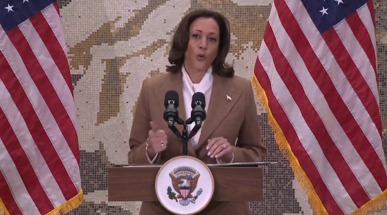 Kamala Tells Israel What To Do After War is Over