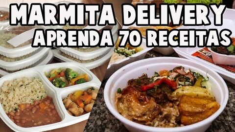 Fature 5 mil por Mês Vendendo Marmita / Cardápio para Marmitex / Quentinha Delivery / Renda Extra