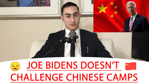 🔴 JOE BIDENS DOESN’T CHALLENGE CHINESE CAMPS 😒 🇨🇳