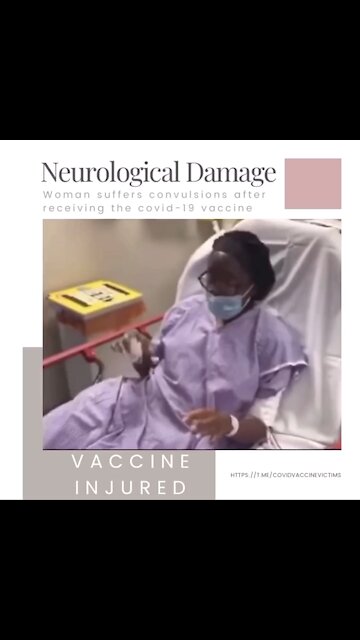 Convulsions after covid vaccine..