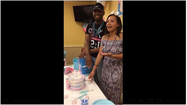 Man has most priceless reaction ever to gender reveal