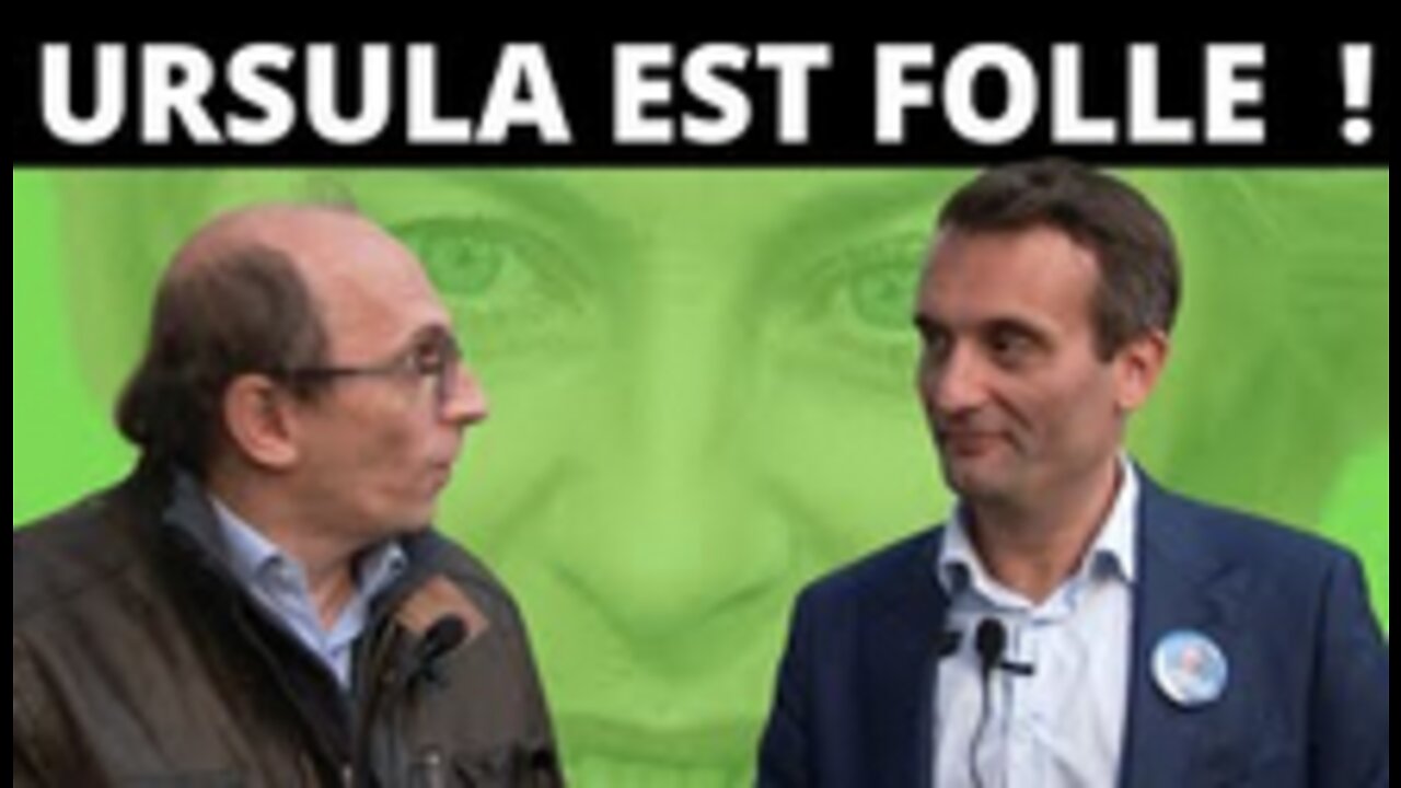 Florian Philippot et Me Di Vizio « On va dégager Macron et Ursula ! »