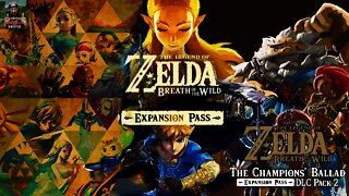 Zelda Breath of the Wild - The Champion's Ballad DLC Pack 2 FIRST LOOK! + New Zelda Art Book!