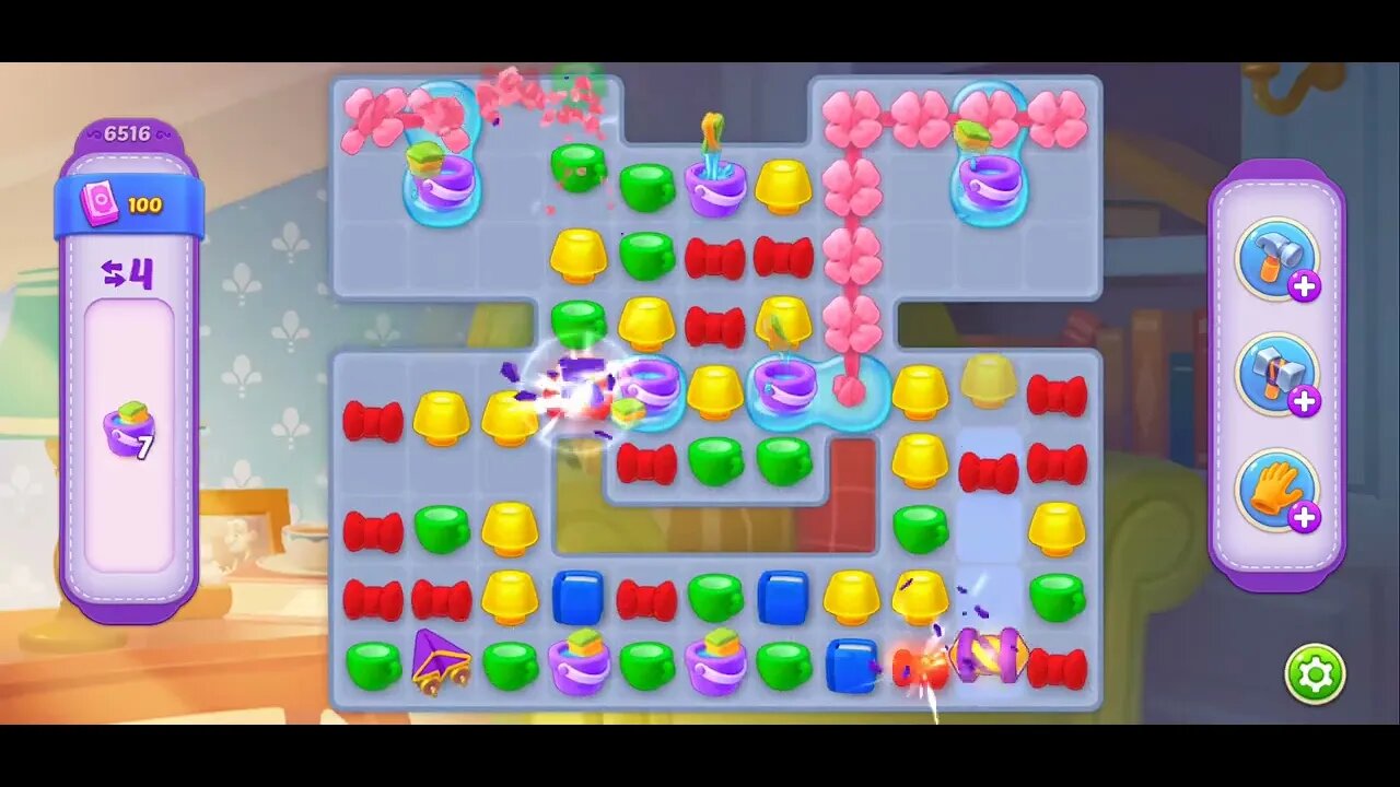 Playrix Homescapes Gameplay Walkthrough Level 6516