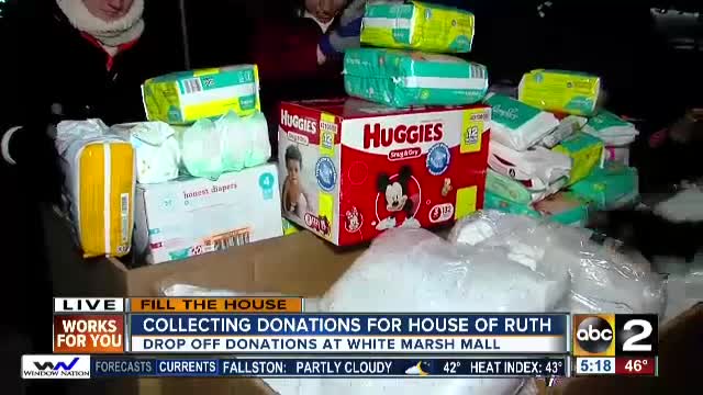 Community helps ABC2 fill the House of Ruth for this holiday season