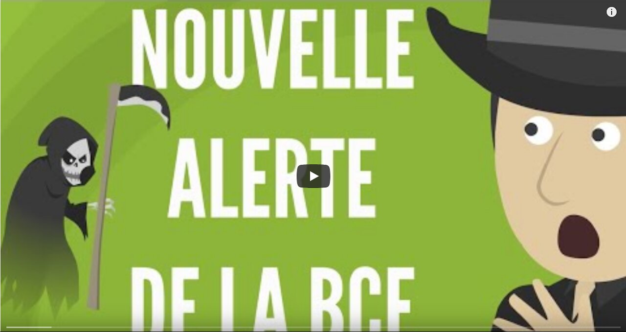 Maintenant, La BCE Vous Alerte Enfin Sur Cette Catastrophe