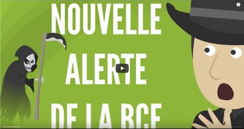 Maintenant, La BCE Vous Alerte Enfin Sur Cette Catastrophe