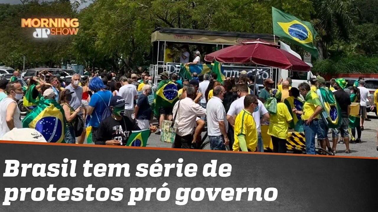 Protestos têm revolta popular contra STF e governadores