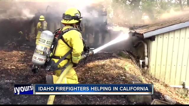 Idaho sends crews, equipment to California