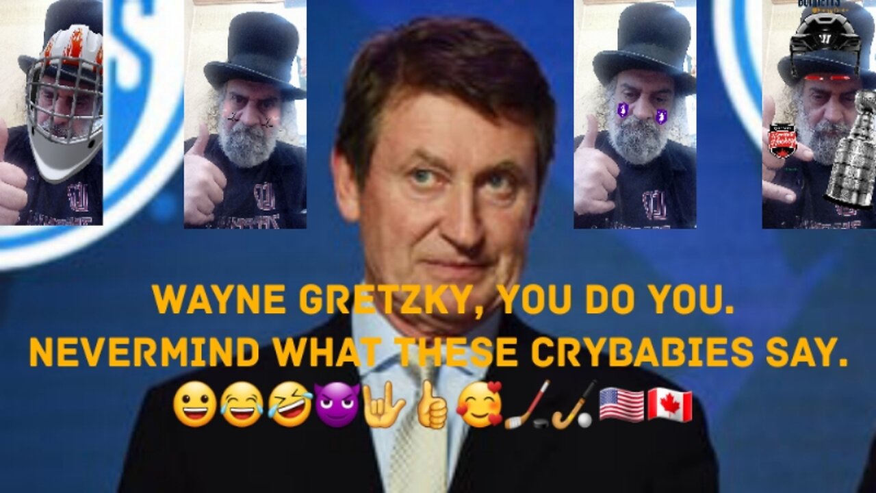 Wayne Gretzky Wearing MAGA Makes Meltdowns. 😀😂🤣😈🤟👍🥰🏒🏑🇺🇸🇨🇦