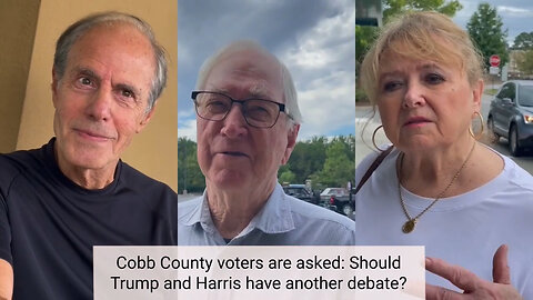 Voters In Key Georgia County Say No To Another Trump vs. Harris Debate