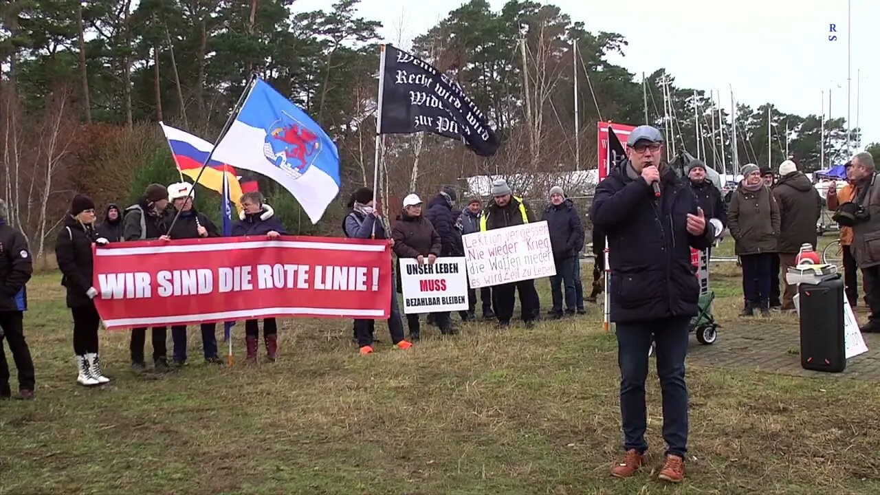 Lubmin - LNG - Demo - David zu den Teilnehmern Ergänzungen von Thomas und Daniel 14.01.2023