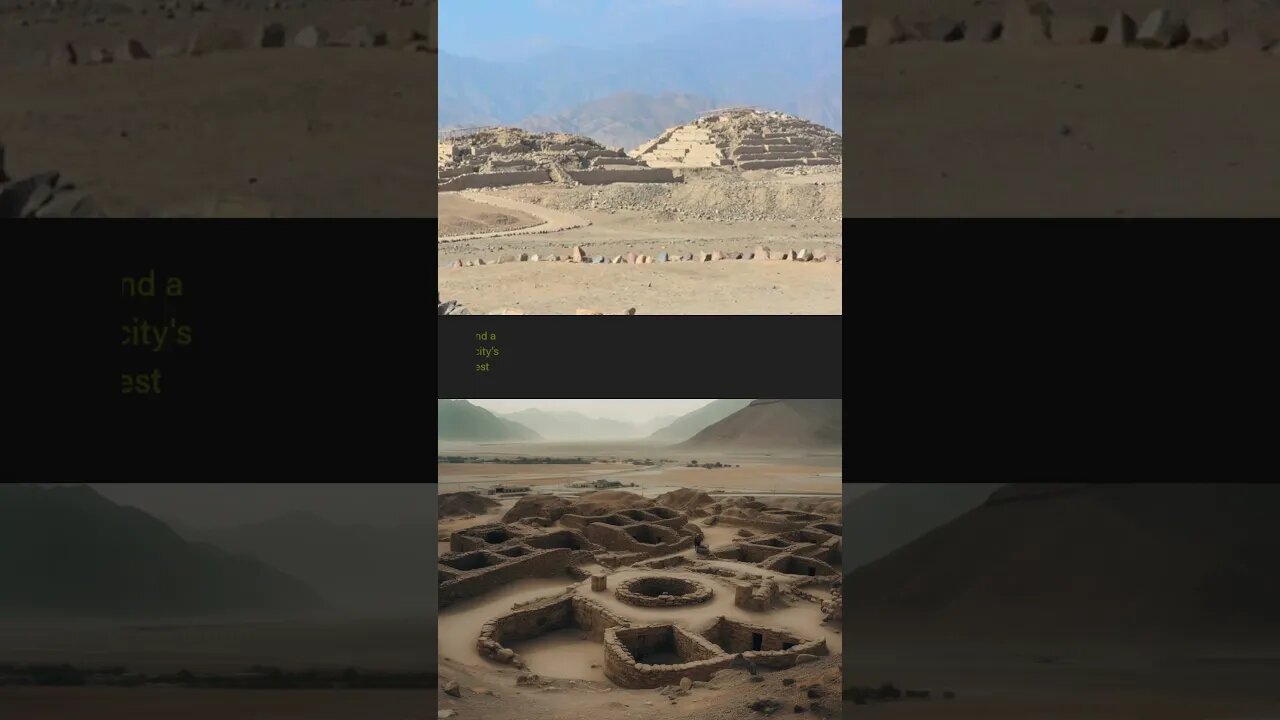 Caral-Supe: Discovering the Oldest Civilization in the Americas #fyp #shorts #history