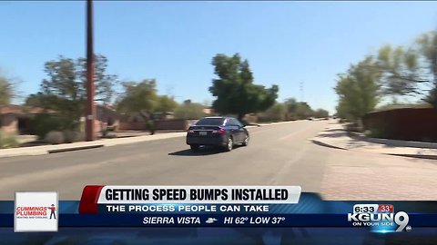 How to apply to have a speed bump built in your neighborhood