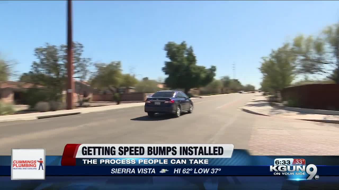 How to apply to have a speed bump built in your neighborhood