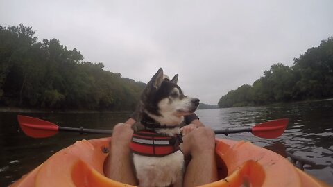 Kayaking with Reese…