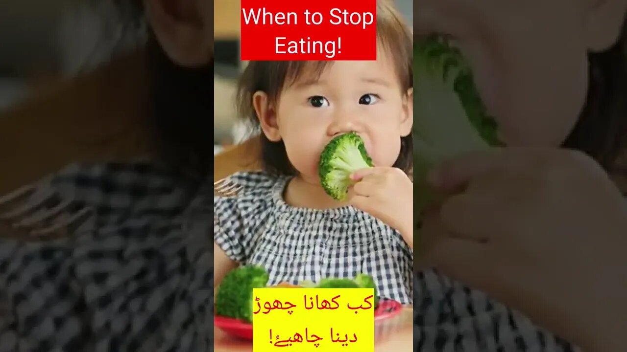 When should I stop eating! #shorts #dr #
