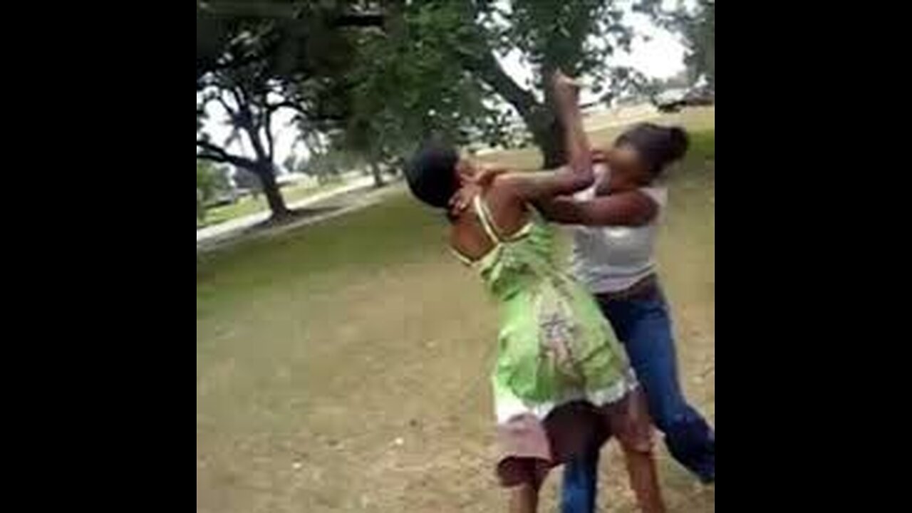 Women Fight while the Word of God is coming out.