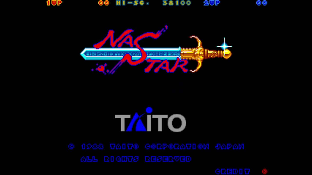 Nastar (Rastan Saga 2) Arcade Game, Taito 1988, playthrough