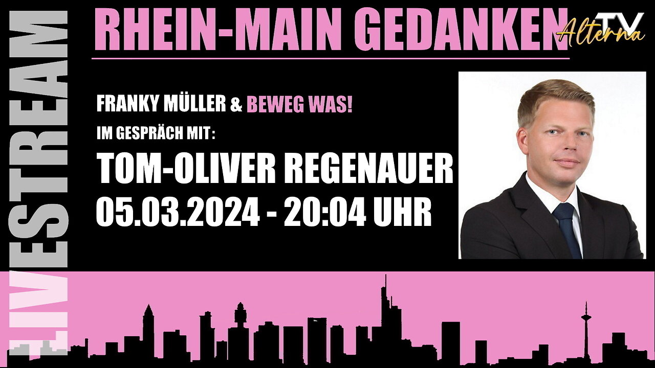 Rhein Main Gedanken 165-Beweg Was! Im Gespräch mit Tom Oliver Regenauer