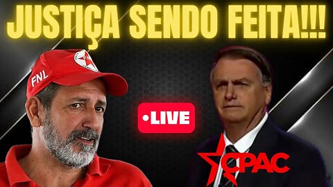 JOSÉ RAINHA PRESO - BOLSONARO OVACIONADO