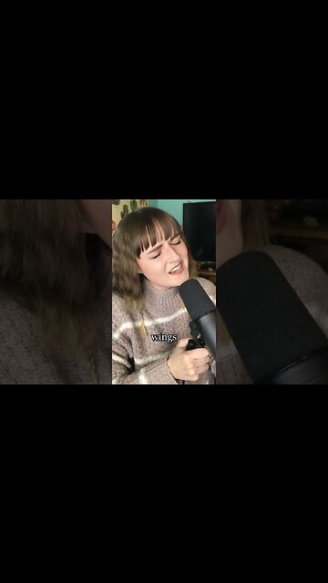 i can't believe i hit that high note 😳