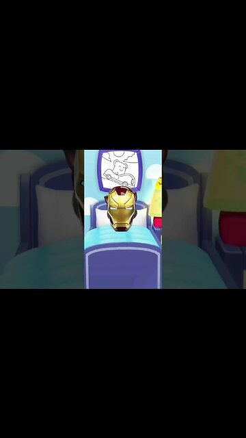 Tom Turned Into Iron Man#shorts #tomtalking