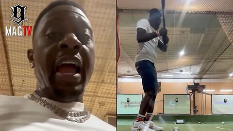 "Get The Houston Astro On The Phone" Boosie Goes Off In The Batting Cage! ⚾️