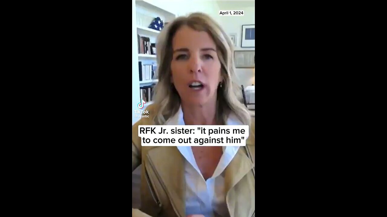 Even RJK’s sister is going against him. She’s a huge fan of “Biden”? Really??
