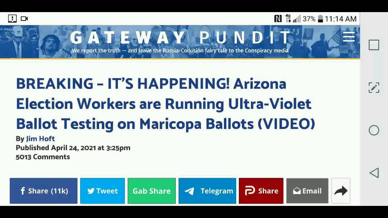 Arizona Ballot Audit