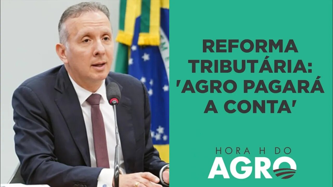 Reforma tributária: 'agro vai pagar a conta' | HORA H DO AGRO