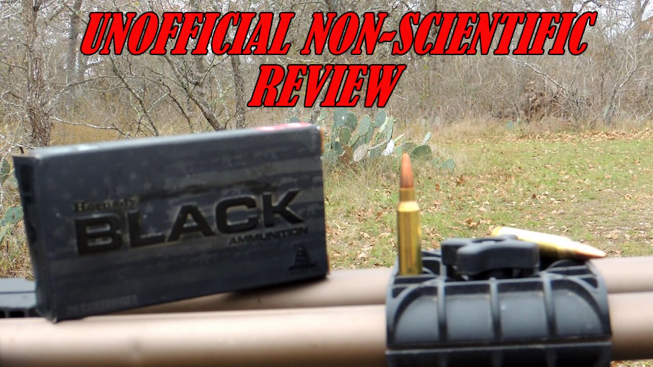 .223 HORNADY BLACK REVIEW