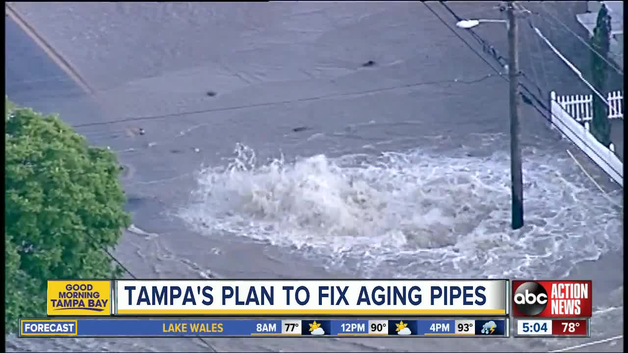 Tampa's plan to fix aging pipes
