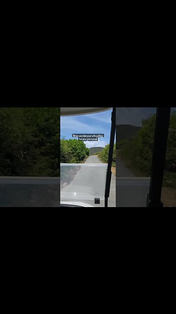 Perfect golf outing with the wife #golf #shorts