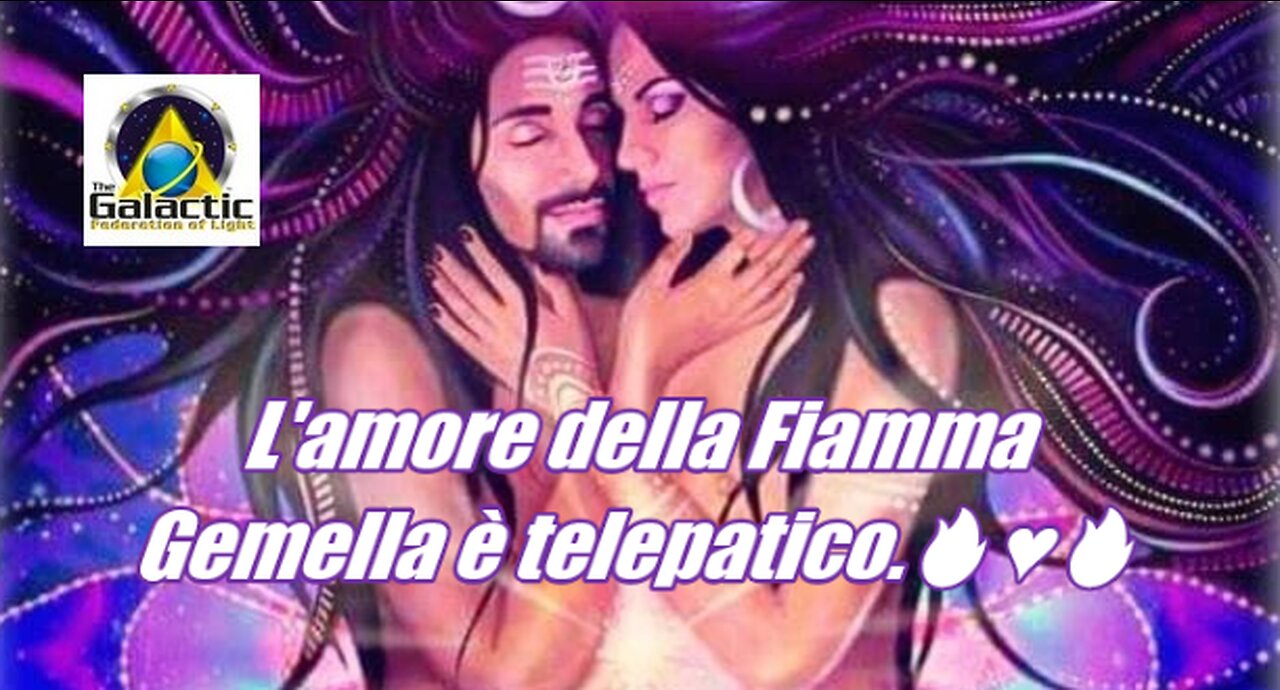 L'amore della Fiamma Gemella è telepatico.