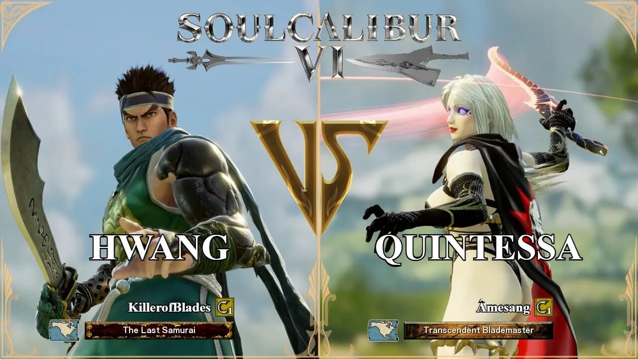 SoulCalibur VI — KillerofBlades (Hwang) VS Amesang (Quintessa) | Xbox Series X Ranked