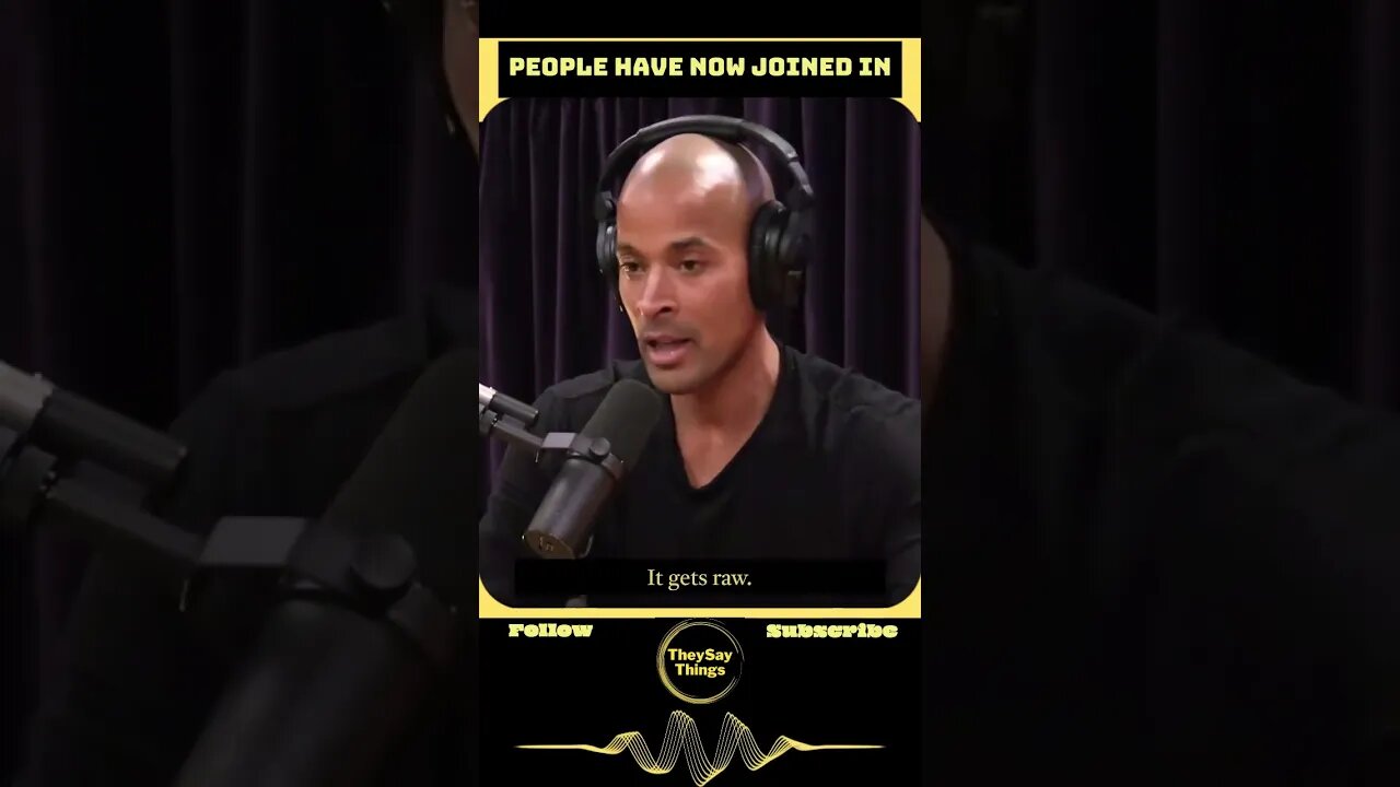 David Goggins, People Have Now Joined In #shorts #youtubeshorts #davidgoggins #goggins #joerogan