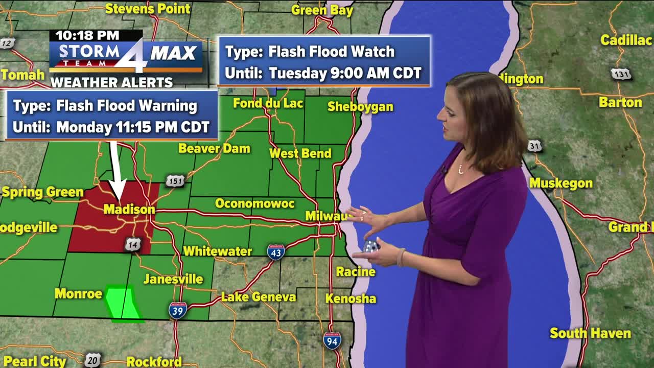 Flash Flood Watch continues overnight