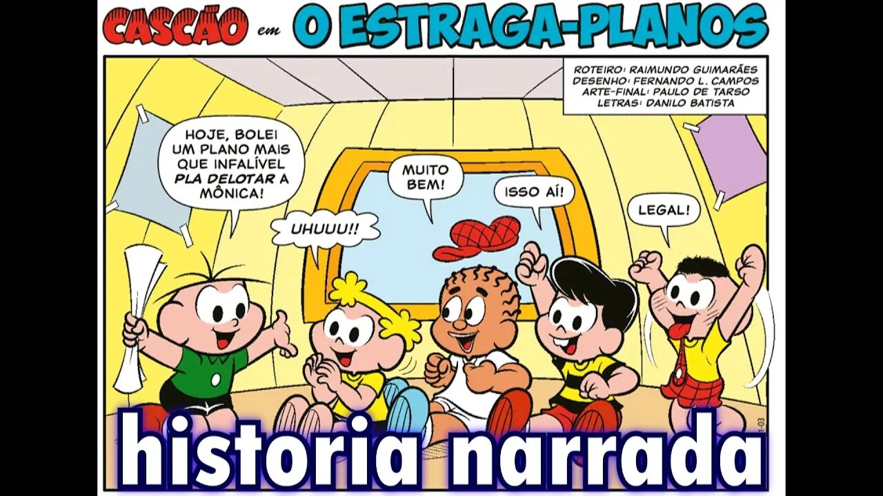 Cascão em-O estraga-planos | Gibis do Rapha