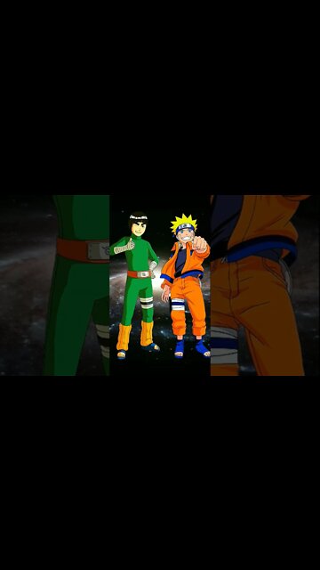 WHO IS STRONGEST?? Naruto VS Rock Lee.#shorts