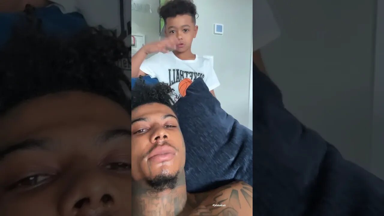 #blueface son doesn’t want him going to the boxing gym after the incident #jalalalkali