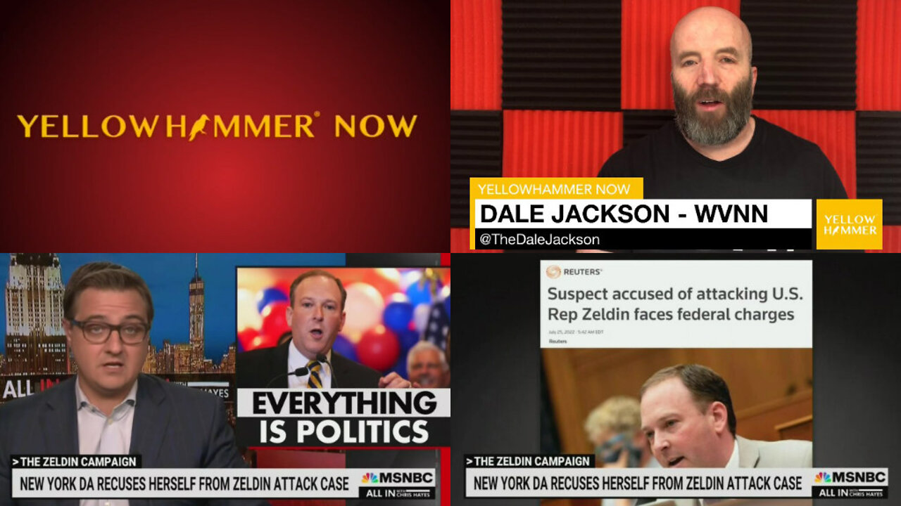 A GOP congressman is attacked, and MSNBC's Chris Hayes argues it is part of a conspiracy - 7/27/22